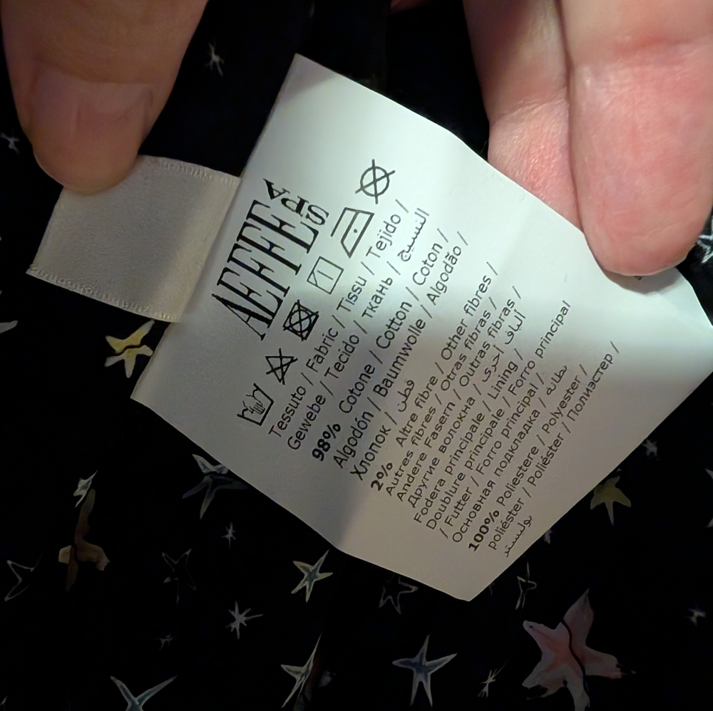 Moschino Denim Moon and Stars Jacket size US 12 - Picture 9 of 9
